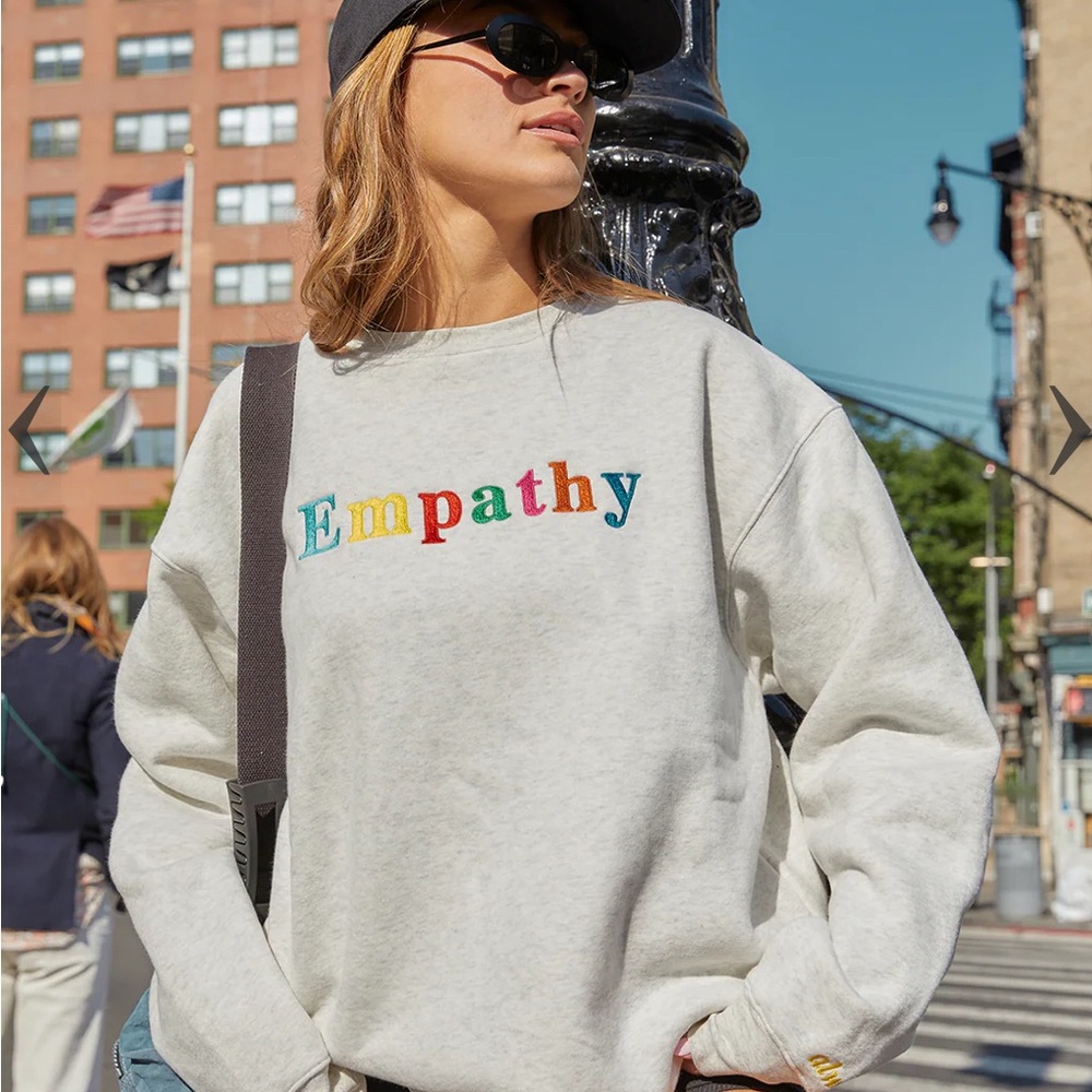 The Mayfair Group Gray Empathy Sweatshirt